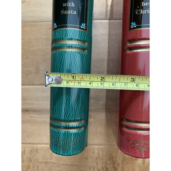 2 Hollow Book Hideaway Hidden Secret Stash Storage Boxes Christmas Holiday - Picture 6 of 8